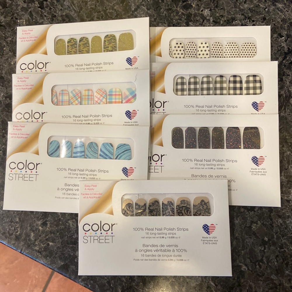 Color Street Lot of 7